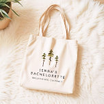 Bolsa Tote JENNA Pine Tree Camp Mountain Bachelorette<br><div class="desc">A coleção de bachelorette de Jenna é linda de pinheiros rústicos e uma combinação de fontes rústicas. Esta coleção é perfeita para um passeio,  acampamento ou solteira de montanha.</div>