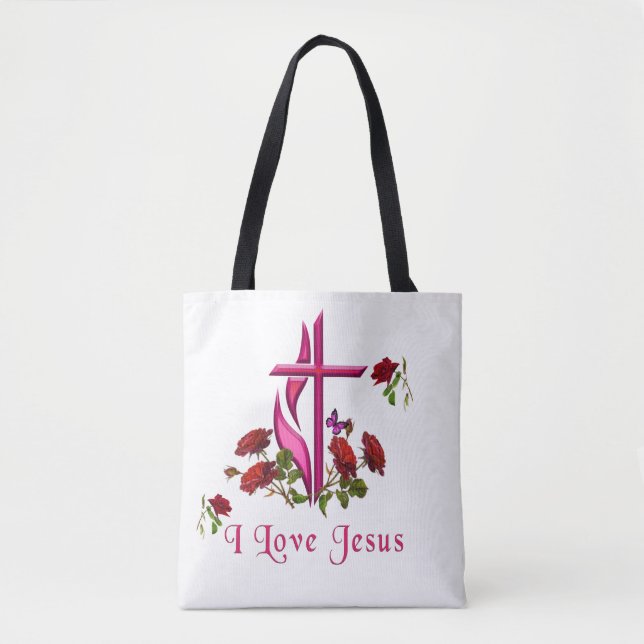 Bolsa Tote Jesus (Frente)