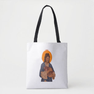 Bolsa Tote Jesus ama moo Deng T-Shirt