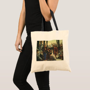 Bolsa Tote Jesus Cristo no Casamento de Caná, Água em Vinho
