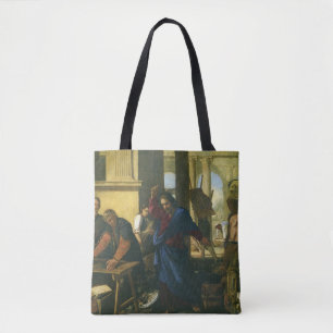Bolsa Tote Jesus Cristo Purificando o Templo