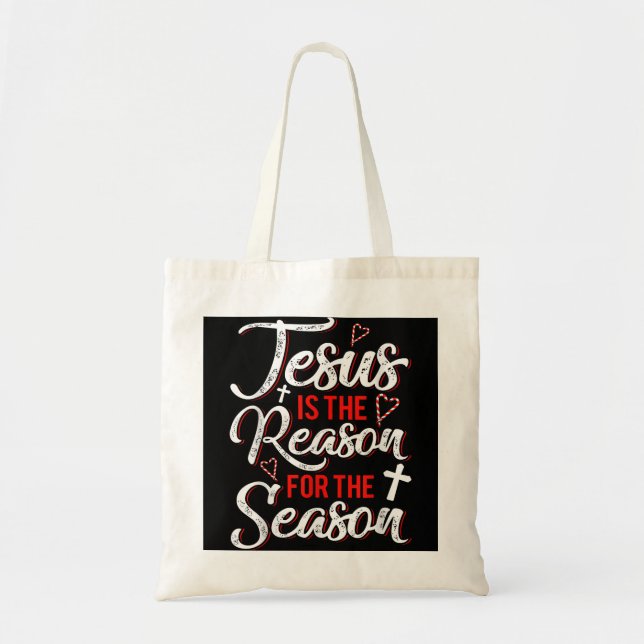 Bolsa Tote Jesus Cristo Vidro Esperado Igreja Deus Chris (Frente)