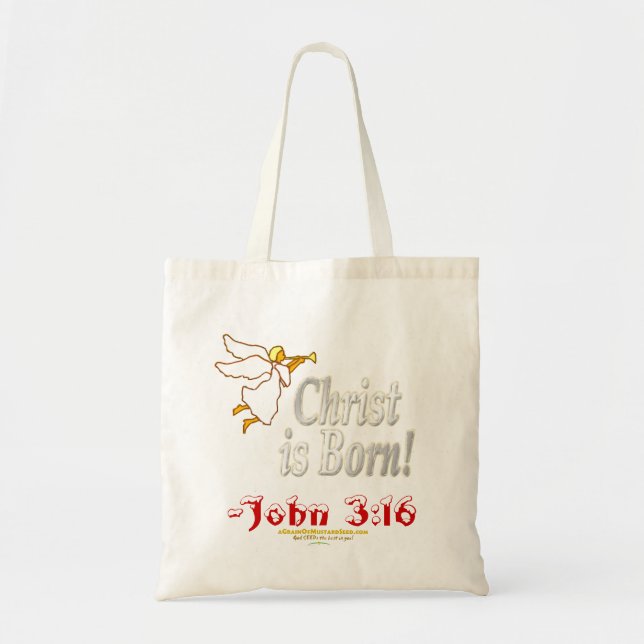 Bolsa Tote Jesus de Natal (Frente)