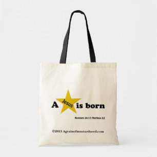 Bolsa Tote Jesus é nascer