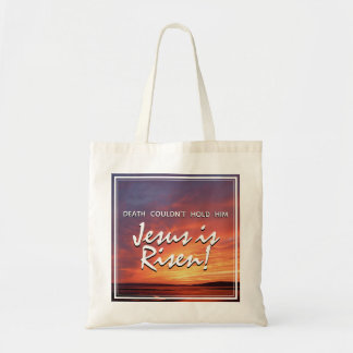 Bolsa Tote JESUS É paisagem de Páscoa Cristã de RISEN