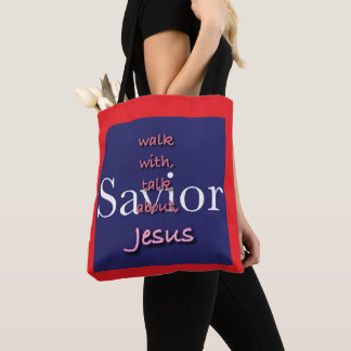 Bolsa Tote Jesus é salvador