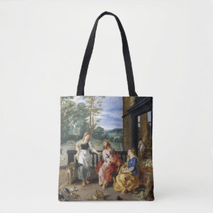 Bolsa Tote Jesus na Casa de Marta por Peter Paul Rubens