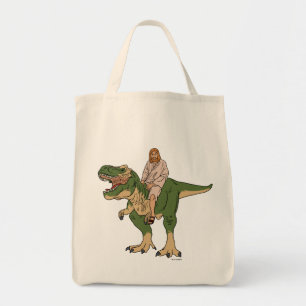 Bolsa Tote Jesus que monta T-Rex