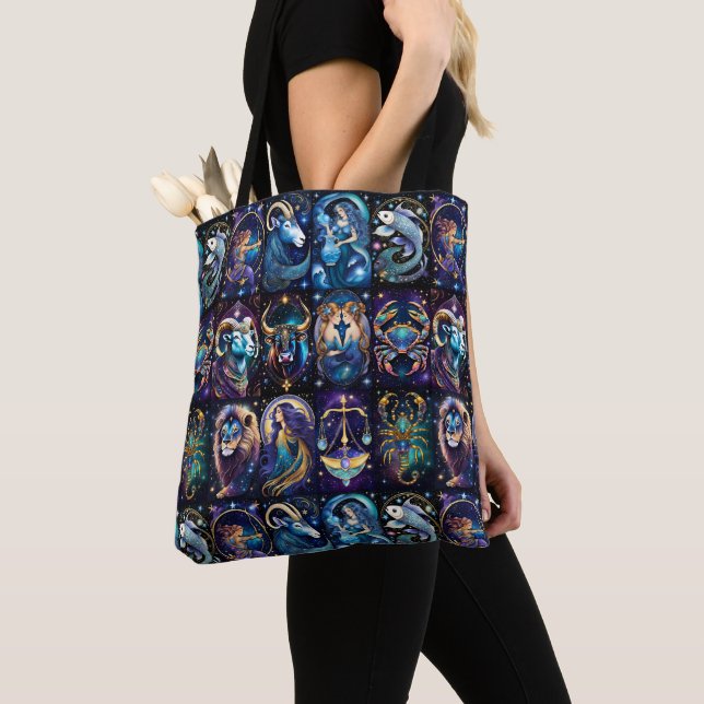 Bolsa Tote Jewel Galaxy Zodiac (Close Up)