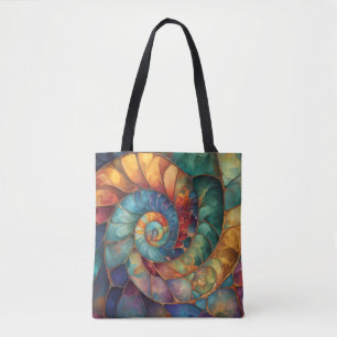 Bolsa Tote Jewel Spiral Shell