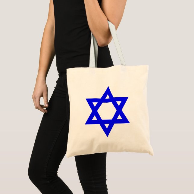 Bolsa Tote ✡︎ Jewish Star de David (Frente (produto))