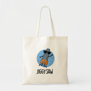 Bolsa Tote Jiggy Viu a dança da beleza Saw Pun