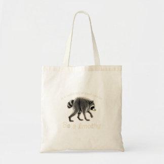 Bolsa Tote Jimothy Em Um Mundo Cheio De Pandas De Lixo Seja U