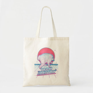 Bolsa Tote Jimothy Guaxinim Panda Engraçado da Equipe Jimothy