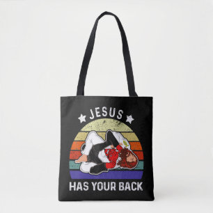 Bolsa Tote Jiu Jitsu Camisa Jesus Camisa Jesus Tem Você