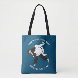 Bolsa Tote Jiu Jitsu Judo Martial Arts Studio