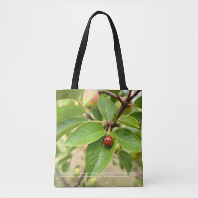 Bolsa Tote Joaninha Sortuda (Frente)
