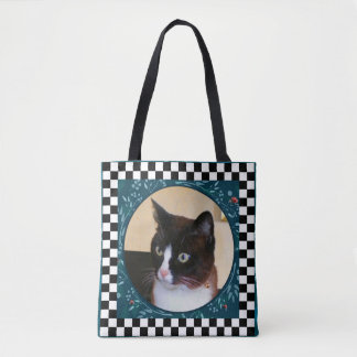 Bolsa Tote Joaninhas de observação do Gatinho-Gato curioso