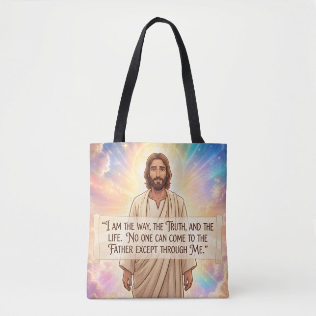 Bolsa Tote João 14:6 (Frente)