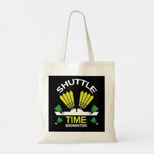 Bolsa Tote Jogador Badminton Battledore Esportes (Verso)