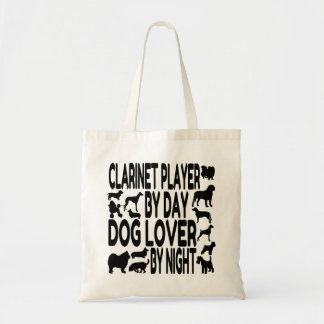 Bolsa Tote Jogador Clarinet do Lover do Cachorro