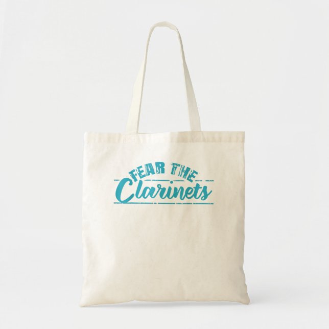 Bolsa Tote Jogador Clarinet Engraçado Coincidem com o present (Frente)