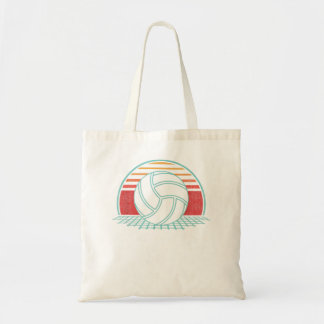 Bolsa Tote Jogador de Estilo do Voleibol Retro Vintage 80s 68