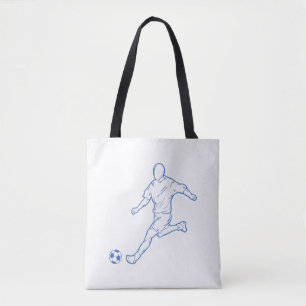 Bolsa Tote jogador de futebol