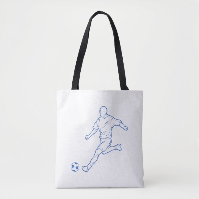 Bolsa Tote jogador de futebol (Frente)