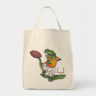 Bolsa Tote Jogador de futebol de Dino