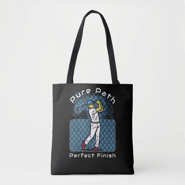 Bolsa Tote jogador de golfe (Frente)