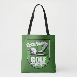 Bolsa Tote Jogador de Golfe Personalizado