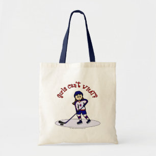 Bolsa Tote Jogador de Hóquei das Meninas Leves