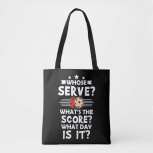 Bolsa Tote Jogador de Pickleball - Hobby do atleta de esferas