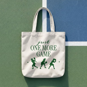 Bolsa Tote Jogador de Pickleball Só Mais Um Jogo