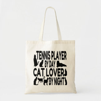 Bolsa Tote Jogador de Tênis do Cat Lover