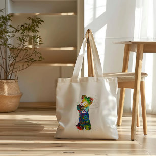 Bolsa Tote Jogadora de Basquete Feminina