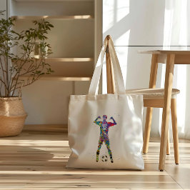 Bolsa Tote Jogadora de Futebol