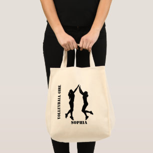 Bolsa Tote Jogadora de vôlei, Aniversário do grupo de garotas