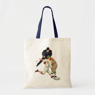 Bolsa Tote Jogadores de beisebol do Vintage Sports Seguros em