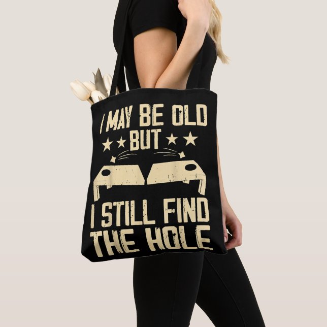 Bolsa Tote Jogadores de Conselho Cornhole (Close Up)