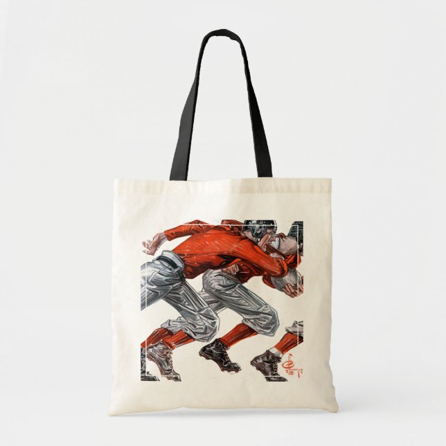 Bolsa Tote Jogadores de futebol (Frente)