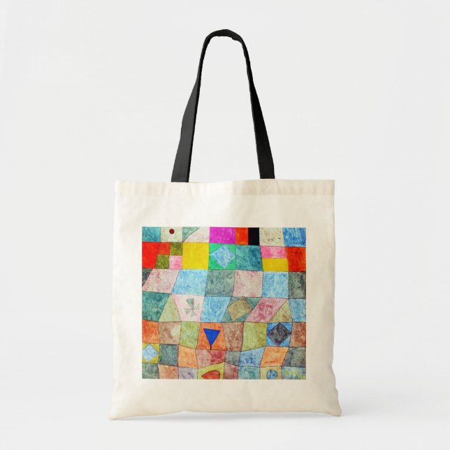 Bolsa Tote Jogo Amigável, Paul Klee (Frente)