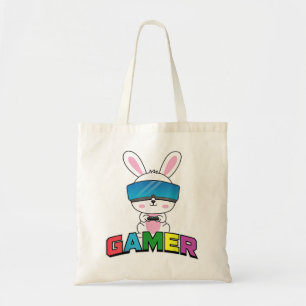 Bolsa Tote Jogo Coelho Coelho Coelho da Páscoa Páscoa Jogo Bo