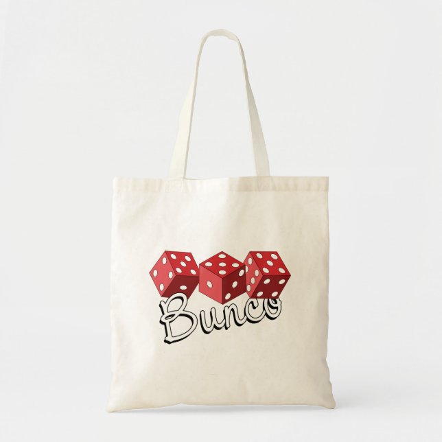 Bolsa Tote Jogo de Dice Bunco (Frente)