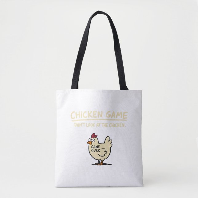 Bolsa Tote Jogo de Frango Não Olhe Para o Frango Frango Diver (Frente)
