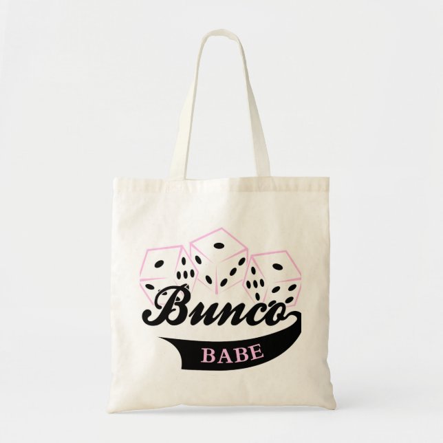 Bolsa Tote Jogo dos dados de Bunco (Frente)