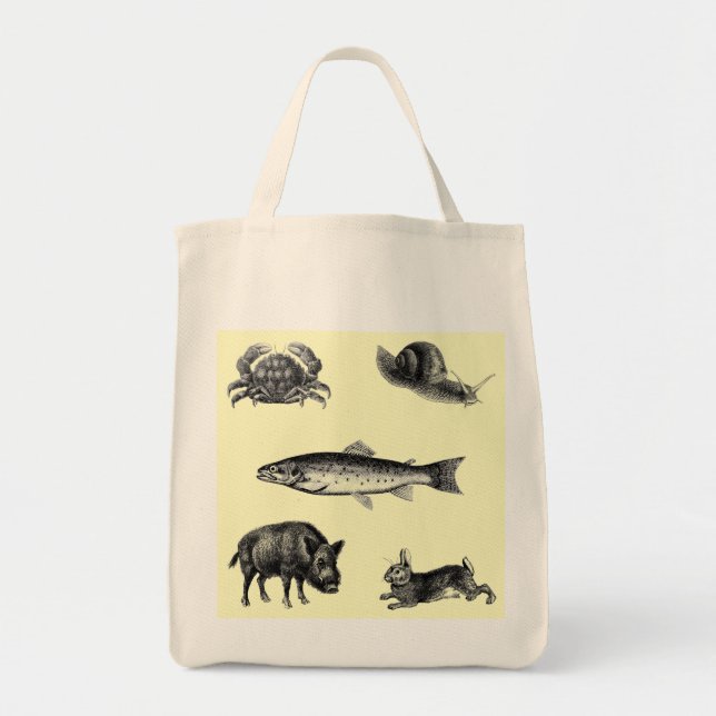Bolsa Tote Jogo dos peixes N (Frente)