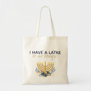 Bolsa Tote Jogo preto do Latke da compra de sexta-feira em