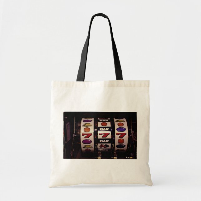 Bolsa Tote Jogo, slots machines (Frente)